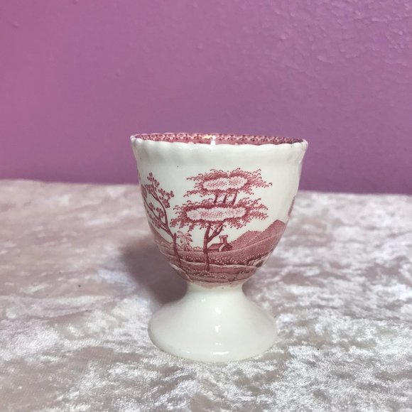 Spode Tower of England Vintage Egg Cup EUC Floral Print Collectible Home Easter - Picture 4 of 7